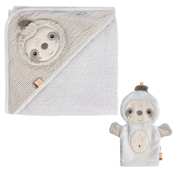 https://media.babyartikel.de/fehn-2-tlg-bade-set-kapuzenbadetuch-waschhandschuh-faultier-set-1486-d0.png?preset=large