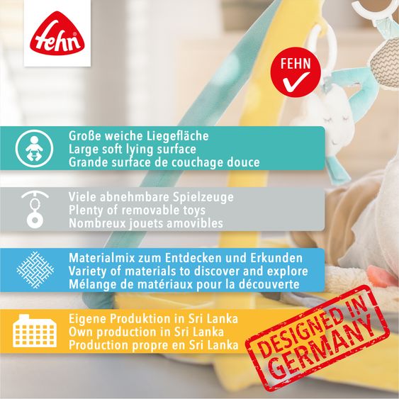 Fehn 3D Activity-Decke - Faultier