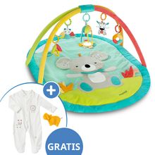 3D Activity-Decke Koala - DoBabyDoo + GRATIS Schlafanzug & Knistertier NATUR aus Bio-Baumwolle