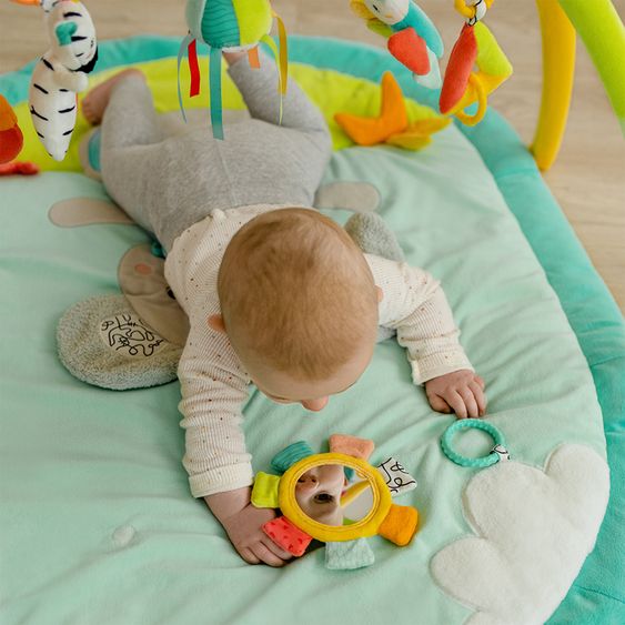 Fehn 3D Activity-Decke Koala - DoBabyDoo + GRATIS Schlafanzug & Knistertier NATUR aus Bio-Baumwolle