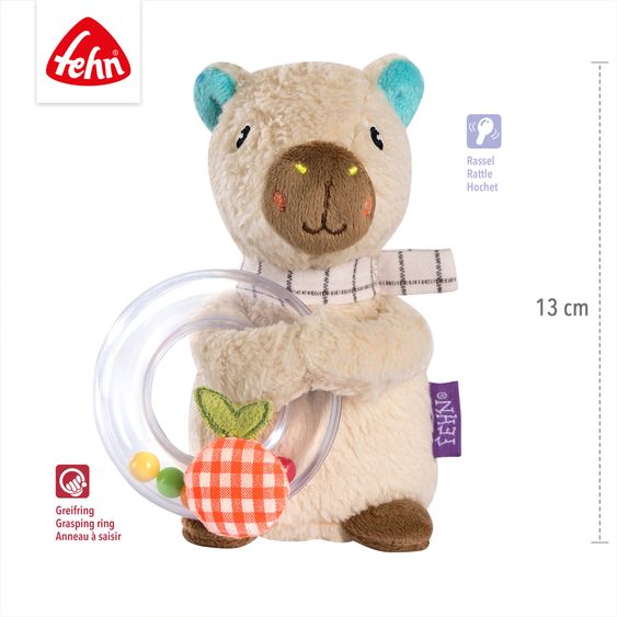 Fehn Greifling mit Rassel - Capybara
