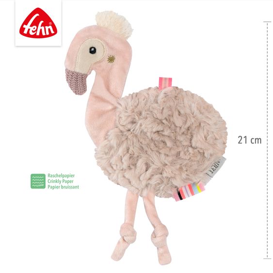 Fehn Knistertier - Flamingo