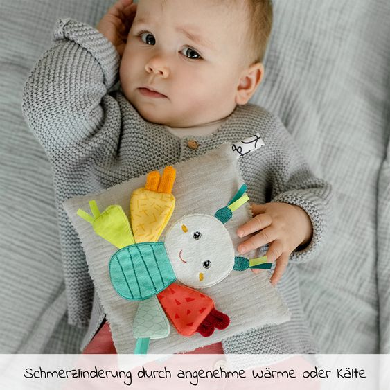 Fehn Kühl- und Wärmekissen mit Kirschkern-Füllung Schmetterling - DoBabyDoo