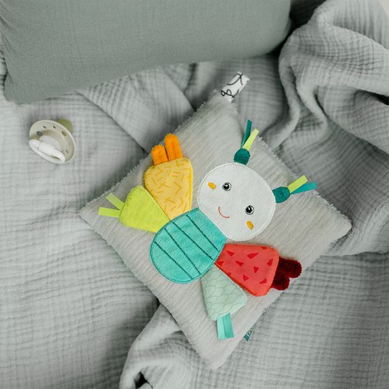 Fehn Kühl- und Wärmekissen mit Kirschkern-Füllung Schmetterling - DoBabyDoo