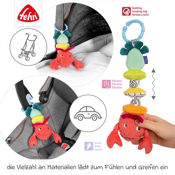 Fehn Peluche con funzione di vibrazione aragosta - DoBabyDoo