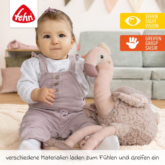 Fehn Kuscheltier XL - Flamingo