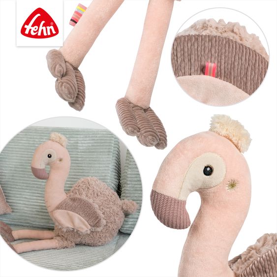 Fehn Kuscheltier XL - Flamingo