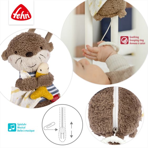 Fehn Mini-Spieluhr 20 cm - Otter