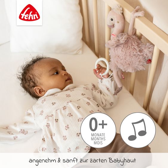 Fehn Mini music box 24 cm - Flamingo