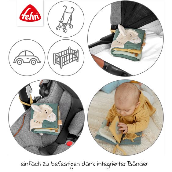 Fehn Soft-Bilderbuch NATUR aus Bio-Baumwolle - Pferdinand