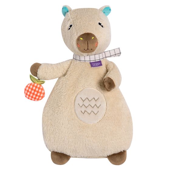 Fehn Animale riscaldante con imbottitura di noccioli di ciliegia 25 cm - Capibara