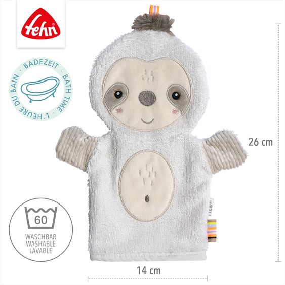 Fehn Waschhandschuh - Faultier