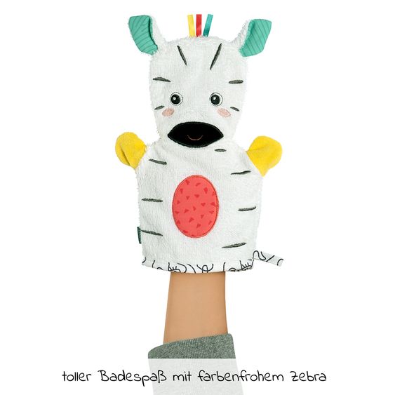 Fehn Zebra wash mitt - DoBabyDoo