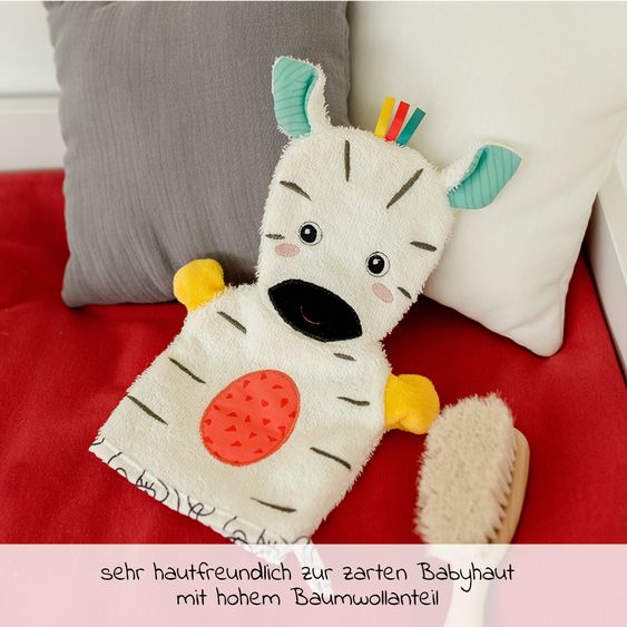 Fehn Zebra wash mitt - DoBabyDoo