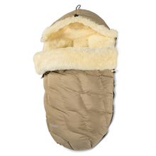 Lammfell-Fußsack Winterberg für Buggy, Sport- & Kinderwagen - Beige