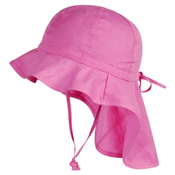Fiebig Cappello con protezione per il collo - Rosa - Taglia 49/51