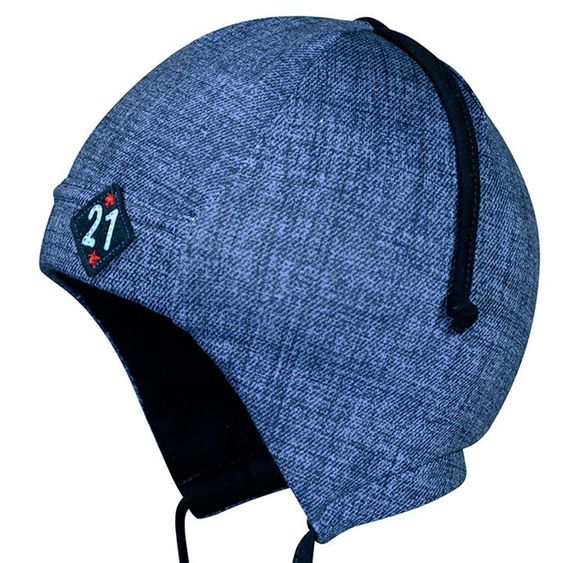 Fiebig Cap to tie 21 - denim blue jeans - size 45
