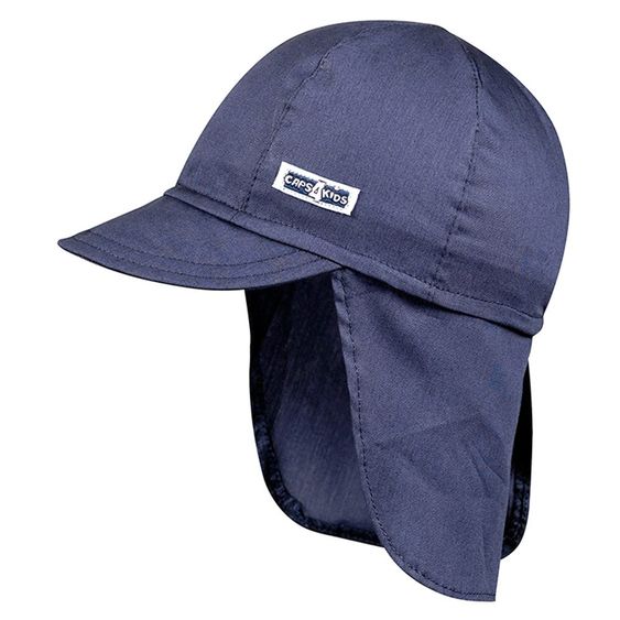 Fiebig Schirmmütze mit Nackenschutz - Marine - Gr. 47