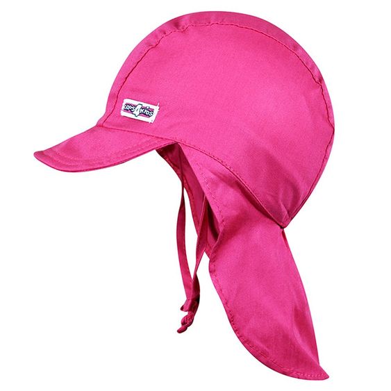 Fiebig Schirmmütze mit Nackenschutz - Pink - Gr. 49