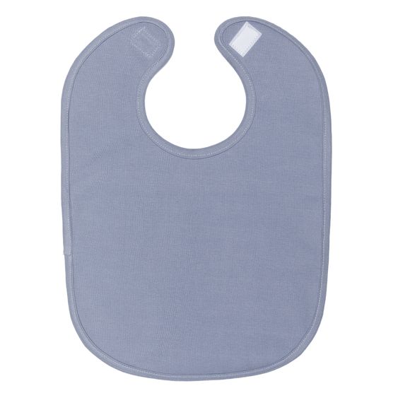 Fillikid 2-tlg. Lätzchen-Set mit wasserdichter Innenschicht - Dino - Blau