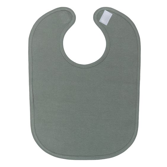 Fillikid 2-tlg. Lätzchen-Set mit wasserdichter Innenschicht - Wal - Grün