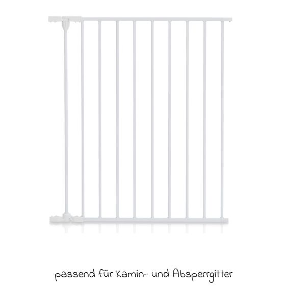 Fillikid Absperrgitter-Verlängerung 65 cm passend für Kamin- & Absperrgitter - Weiß
