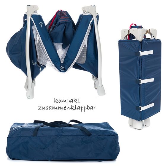 Fillikid Alu-Reisebett Supreme - Blau