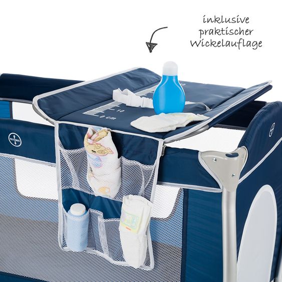 Fillikid Alu-Reisebett Supreme - Blau