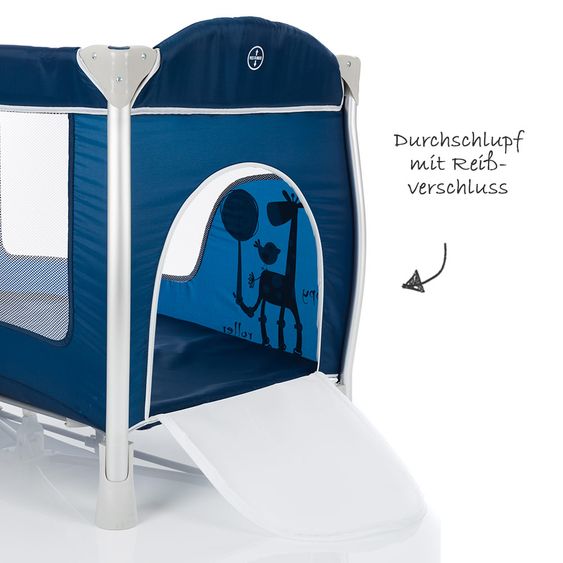 Fillikid Alu-Reisebett Supreme - Blau