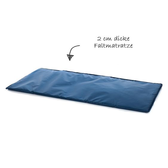 Fillikid Alu-Reisebett Supreme - Blau