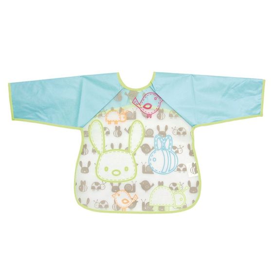 Fillikid Ärmel-Lätzchen 2er Pack - Tiere Blau