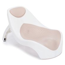 Baby-Badewannensitz Delfin in ergonomischem Design mit rutschfesten Saugnäpfen - Beige