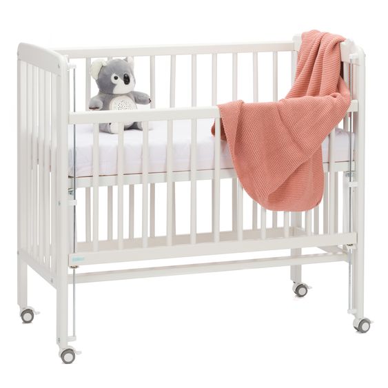 Fillikid Copertina per neonati Coperta Cosy in maglia per coccolare, coprire o stendere 80 x 100 cm - Rosa