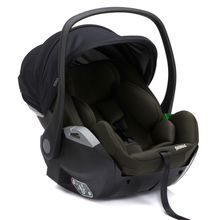 Seggiolino auto per neonati Noa 360° girevole dalla nascita - 9 mesi (40 cm - 87 cm) con posizione reclinata a 175° incl. base Isofix - Forest Green