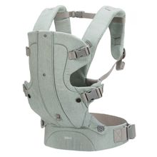 Baby carrier from 3.5 -15 kg for tummy, hip and back carrying position - pistachio