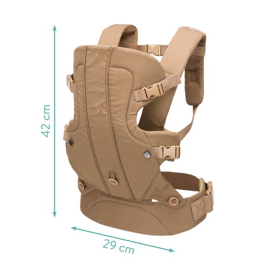 Fillikid Baby carrier Walk 4in1 for front and back carrying position - Beige