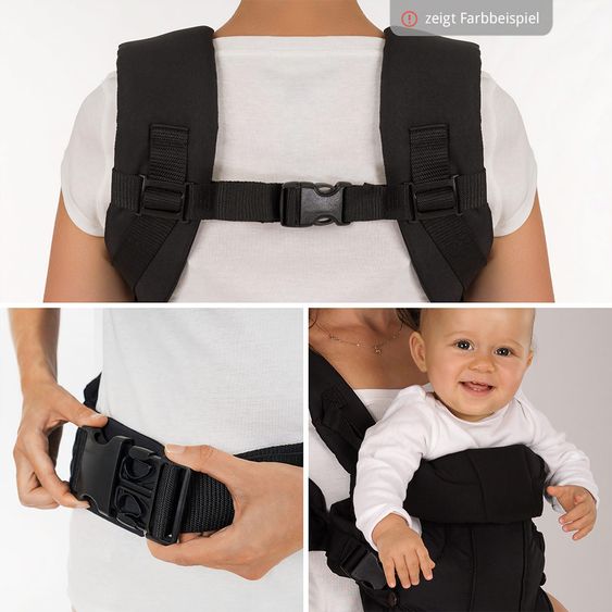 Fillikid Baby Carrier Walk 4in1 - Grey Melange