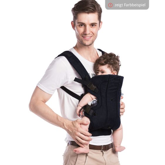 Fillikid Baby Carrier Walk 4in1 - Grey Melange