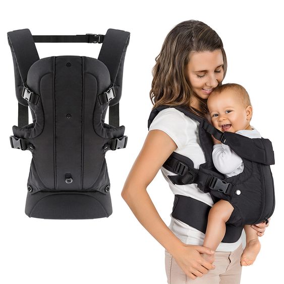 Fillikid Baby sling Walk 4in1 - Black