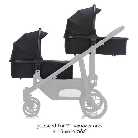 Fillikid Navicella bebé per Fill Voyager e Fill Two One - Nero