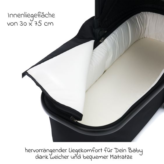 Fillikid Navicella bebé per Fill Voyager e Fill Two One - Nero