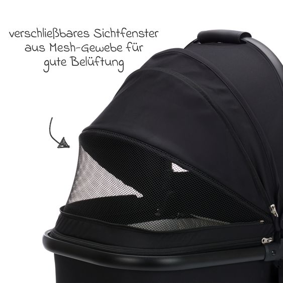 Fillikid Navicella bebé per Fill Voyager e Fill Two One - Nero