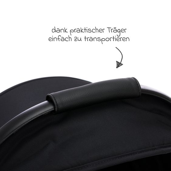 Fillikid Navicella bebé per Fill Voyager e Fill Two One - Nero