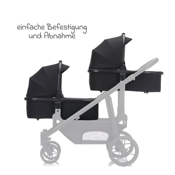 Fillikid Navicella bebé per Fill Voyager e Fill Two One - Nero