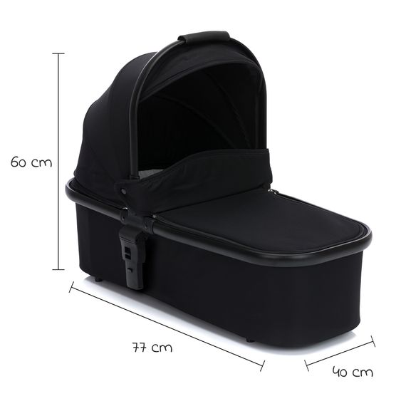 Fillikid Navicella bebé per Fill Voyager e Fill Two One - Nero