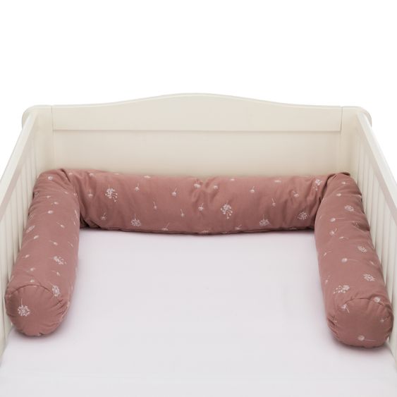 Fillikid Verme da letto con imbottitura in poliestere incluso il rivestimento 190 - Dandelion - Rosa