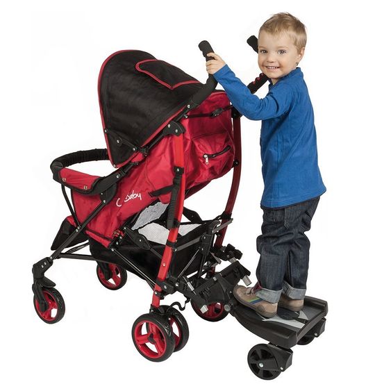 Fillikid Buggy-Board Filliboard - Schwarz Grau