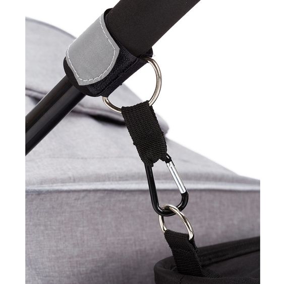 Fillikid Buggy Organizer & Wickeltasche 2 in 1 - Schwarz