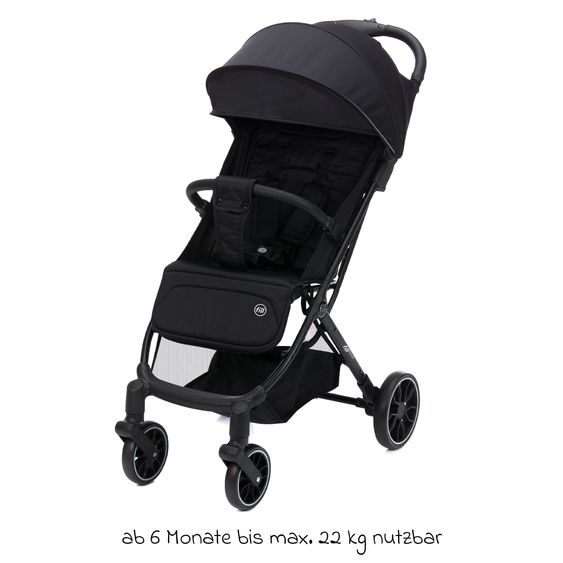 Fillikid Buggy & Sportwagen Fill Rover bis 22 kg belastbar mit Liegeposition, Trollyfunktion nur 6,8 kg inkl. Schutzpaket