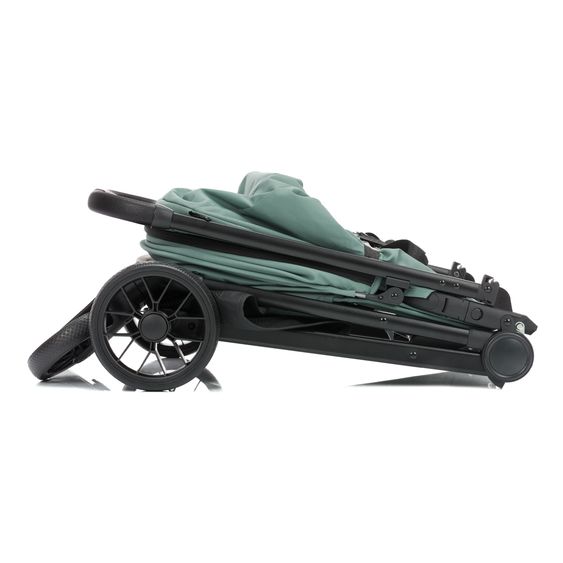 Fillikid Passeggino Leggero & Sportivo Milo fino a 22 kg solo 5,3 kg leggero con funzione sdraio - Aqua
